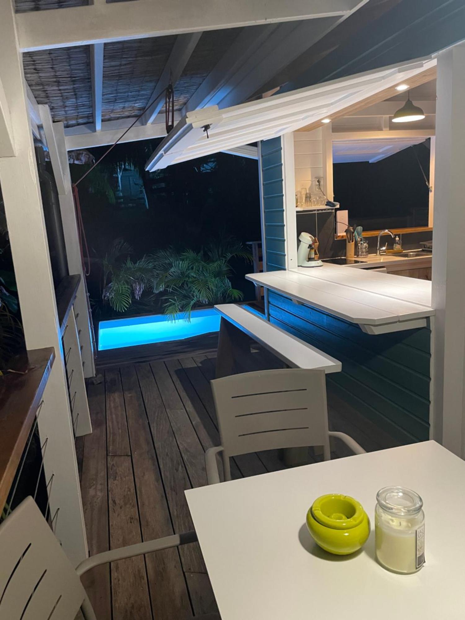 Tres Joli Bungalow Et Sa Petite Piscine Privee Riviere-Salee Dış mekan fotoğraf